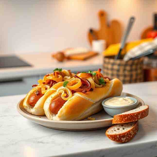 Icelandic Hot Dogs at Home